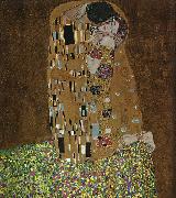 Gustav Klimt The Kiss oil painting artist